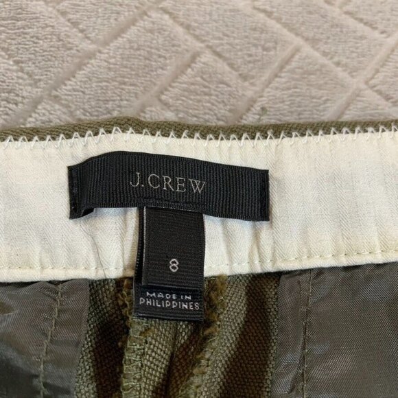 J Crew Womens 8 Trouser Office Dress Pants Brown Skinny Ankle Mid Rise - Picture 5 of 12